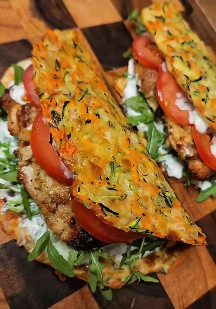Low-Carb Zucchini Wrap (High-Protein & Guilt-Free!)